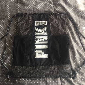 PINK! Drawstring Bag NWOT